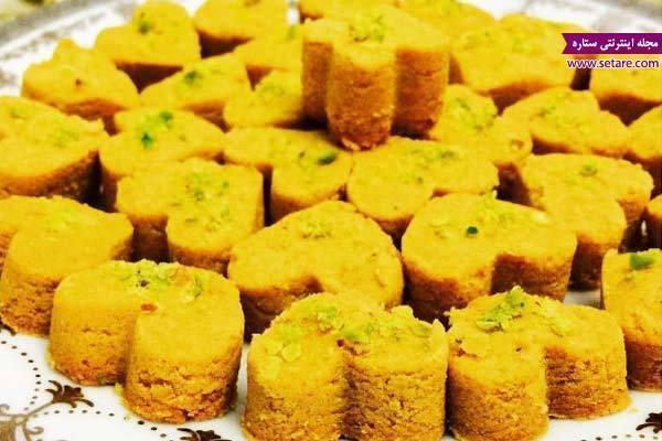 طرز تهیه شیرینی نخودچی خانگی (شیرینی مخصوص عید) طرز تهیه شیرینی نخودچی خانگی (شیرینی مخصوص عید)