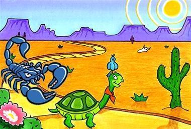 حکایتی از کلیله و دمنه؛ نیش عقرب نه از ره کین است حکایتی از کلیله و دمنه؛ نیش عقرب نه از ره کین است